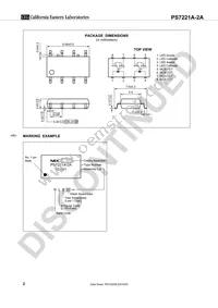 PS7221A-2A-F3-A Datasheet Page 2
