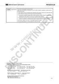 PS7221A-2A-F3-A Datasheet Page 12