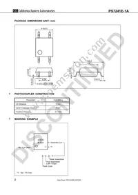 PS7241E-1A-F3-A Datasheet Page 2