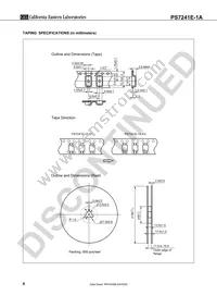 PS7241E-1A-F3-A Datasheet Page 8