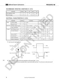 PS7241E-1B-F3-A Datasheet Page 4