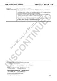 PS7341CL-1A-A Datasheet Page 14