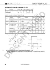 PS7341L-1A-E3-A Datasheet Page 6