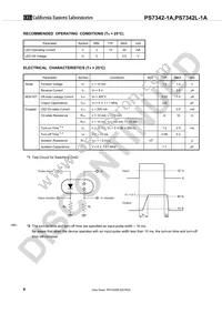PS7342L-1A-E3-A Datasheet Page 6