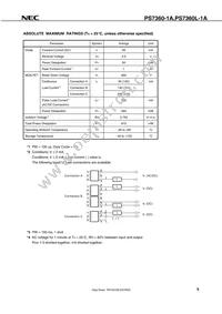 PS7360L-1A-V-E3-A Datasheet Page 7