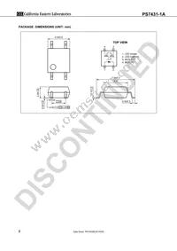 PS7431-1A-E3-A Datasheet Page 2