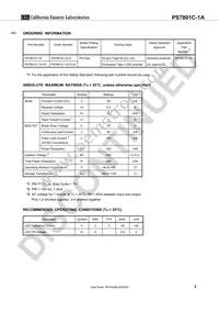 PS7801C-1A-A Datasheet Page 3