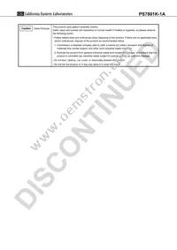 PS7801K-1A-F3-A Datasheet Page 10