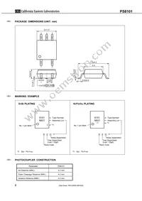 PS8101-F3-K-AX Datasheet Page 2