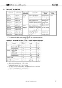 PS8101-F3-K-AX Datasheet Page 3