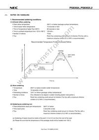 PS8302L-AX Datasheet Page 12