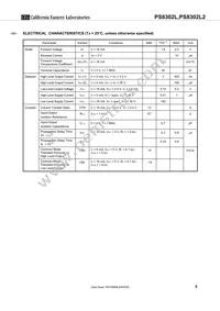 PS8302L2-V-AX Datasheet Page 5