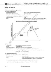 PS8501L1-AX Datasheet Page 12