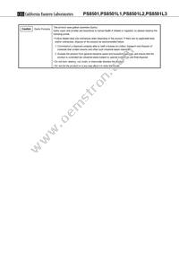 PS8501L1-AX Datasheet Page 15