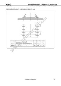 PS8501L3-AX Datasheet Page 11