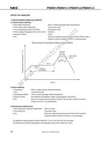 PS8501L3-AX Datasheet Page 12