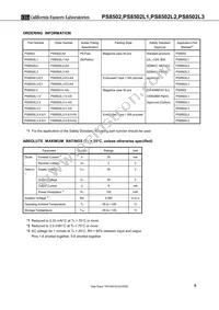 PS8502L1-V-AX Datasheet Page 5