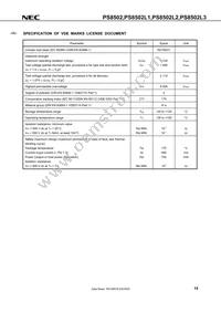 PS8502L2-V-E3-AX Datasheet Page 15