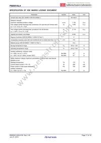 PS8551AL4-E3-AX Datasheet Page 17