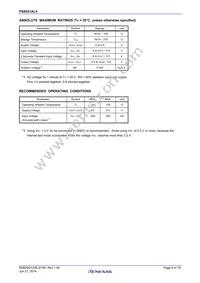 PS8551AL4-V-E3-AX Datasheet Page 4