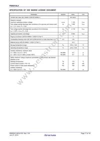 PS8551AL4-V-E3-AX Datasheet Page 17