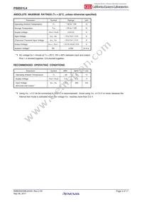 PS8551L4-V-E3-AX Datasheet Page 4