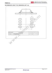 PS8551L4-V-E3-AX Datasheet Page 13