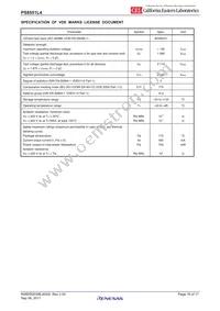 PS8551L4-V-E3-AX Datasheet Page 16