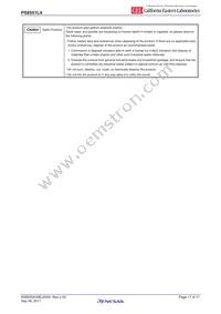 PS8551L4-V-E3-AX Datasheet Page 17