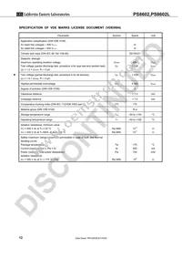 PS8602L-F3-A Datasheet Page 12