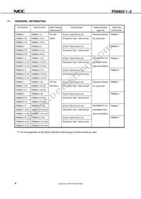 PS8802-2-F4-AX Datasheet Page 4
