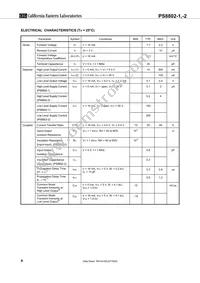 PS8802-2-V-F3-AX Datasheet Page 6