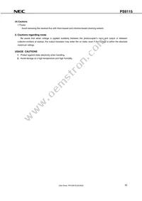 PS9115-F3-AX Datasheet Page 11
