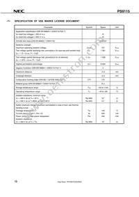 PS9115-F3-AX Datasheet Page 12