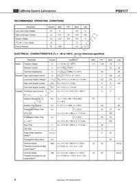 PS9117-V-F3-A Datasheet Page 4