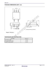 PS9117A-V-AX Datasheet Page 2