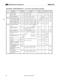 PS9117A-V-F3-NTY-AX Datasheet Page 4