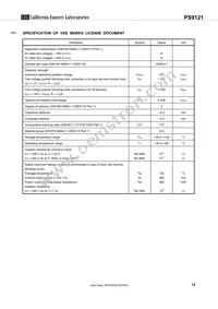 PS9121-V-AX Datasheet Page 13