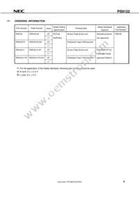 PS9122-AX Datasheet Page 3