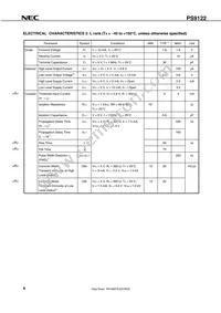 PS9122-AX Datasheet Page 6