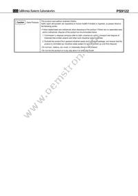 PS9122-F3-L-AX Datasheet Page 17