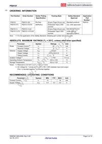 PS9151-F3-AX Datasheet Page 3