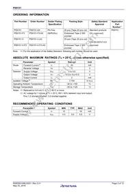 PS9151-F3-AX Datasheet Page 3