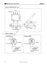 PS9214-F3-A Datasheet Page 2
