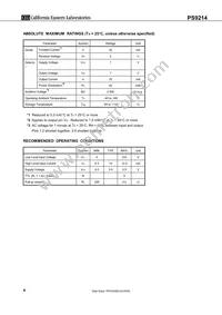 PS9214-F3-A Datasheet Page 4