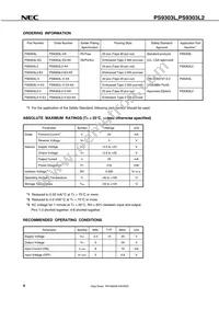 PS9303L2-AX Datasheet Page 4