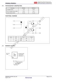 PS9305L-E3-AX Datasheet Page 3
