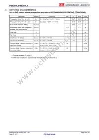 PS9305L-E3-AX Datasheet Page 6