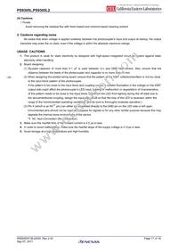 PS9305L-E3-AX Datasheet Page 17