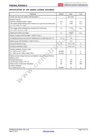 PS9305L-E3-AX Datasheet Page 18